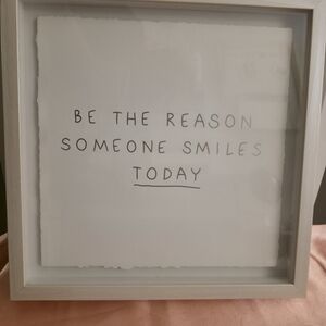 Framed Inspirational Quote Art